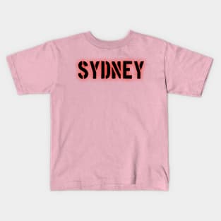 Cities- sydney Kids T-Shirt